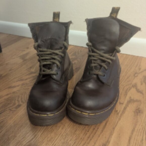 Dr Martens Crazy Horse 1460 Boots Size 4 Men / Boys main image 7